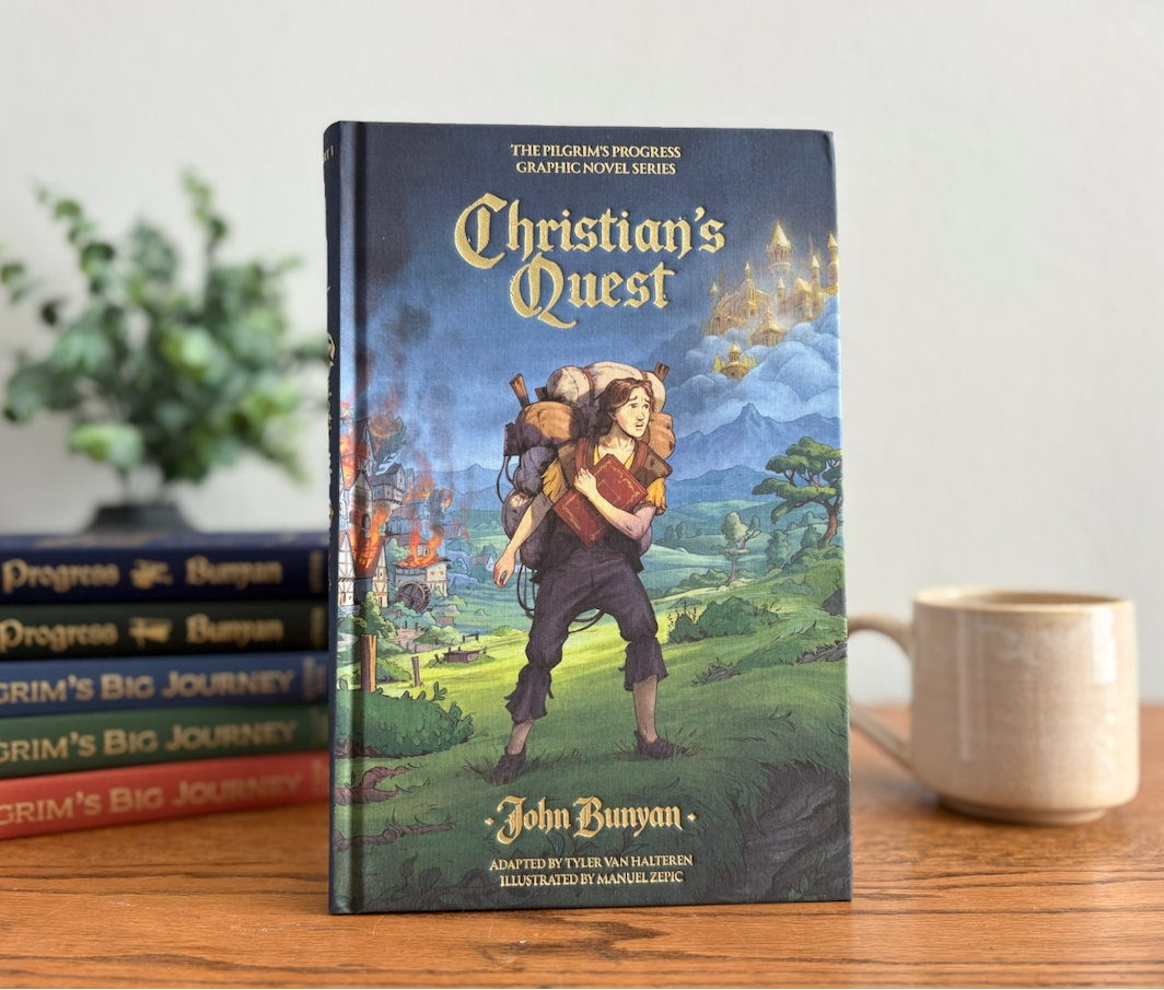 Christian's Quest Pilgrim's Progress Graphic Novel Cover