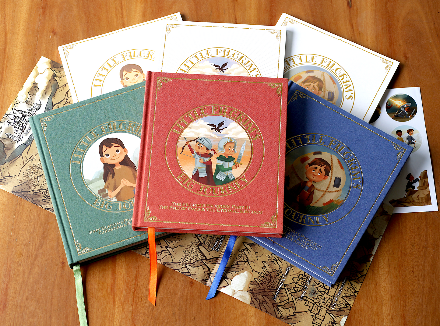 *BUNDLE* Little Pilgrim's Big Journey Series + Coloring Books