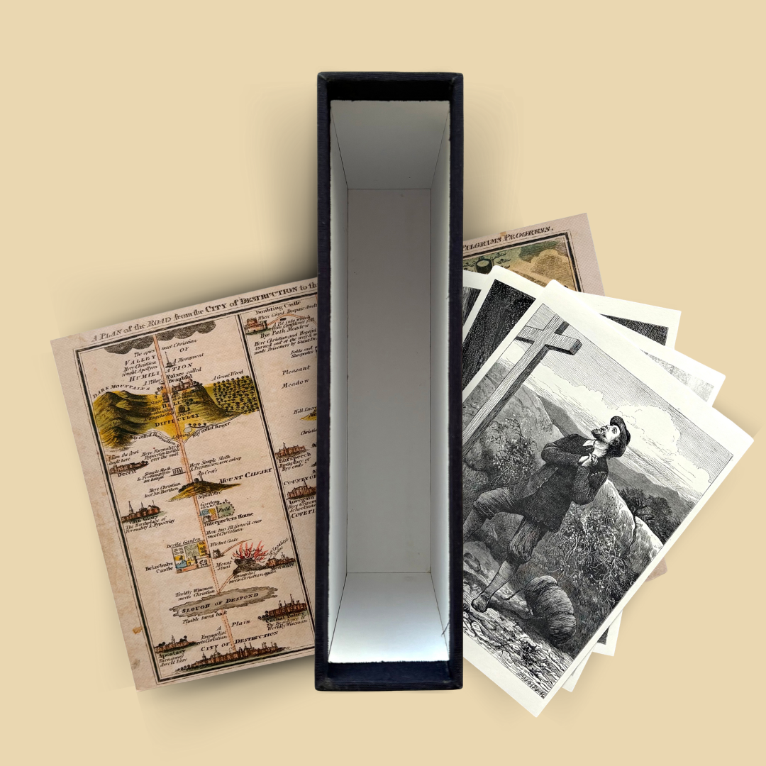 The Pilgrim's Progress: Empty Box Set Case + Map and Prints