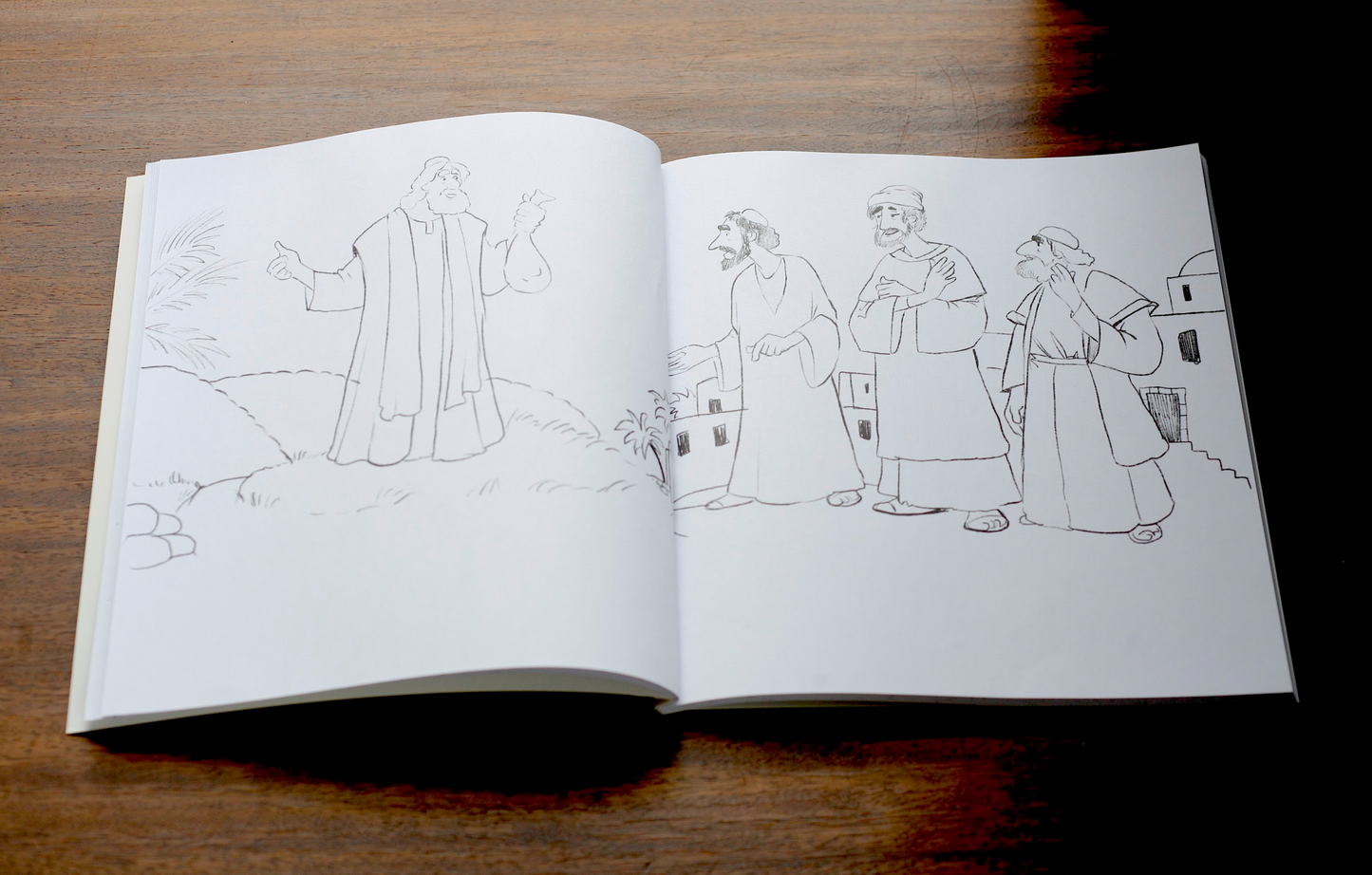 The Parables of Jesus Coloring Book