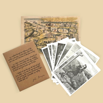 The Pilgrim's Progress: Print & Map Gift Set